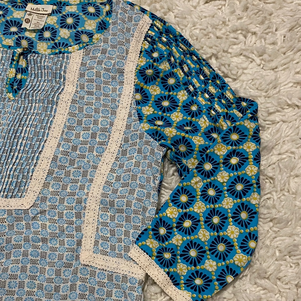 Matilda Jane women’s size XS blouse NWOT - Picture 4 of 16